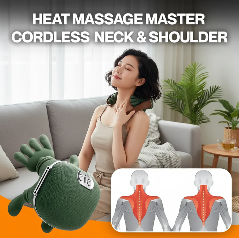 Portable Neck & Shoulders Massager Pro™
