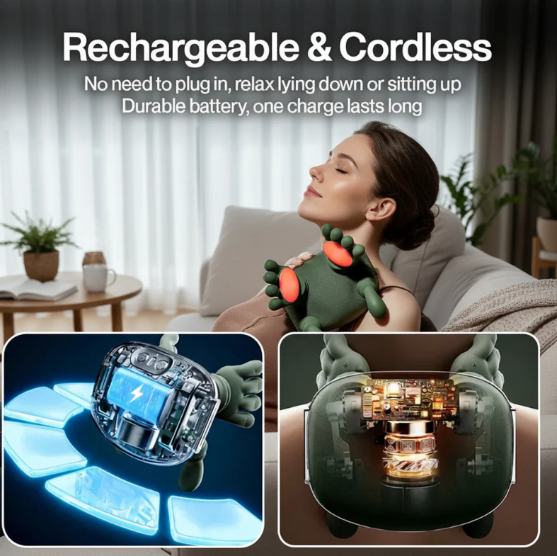 Portable Neck & Shoulders Massager Pro™